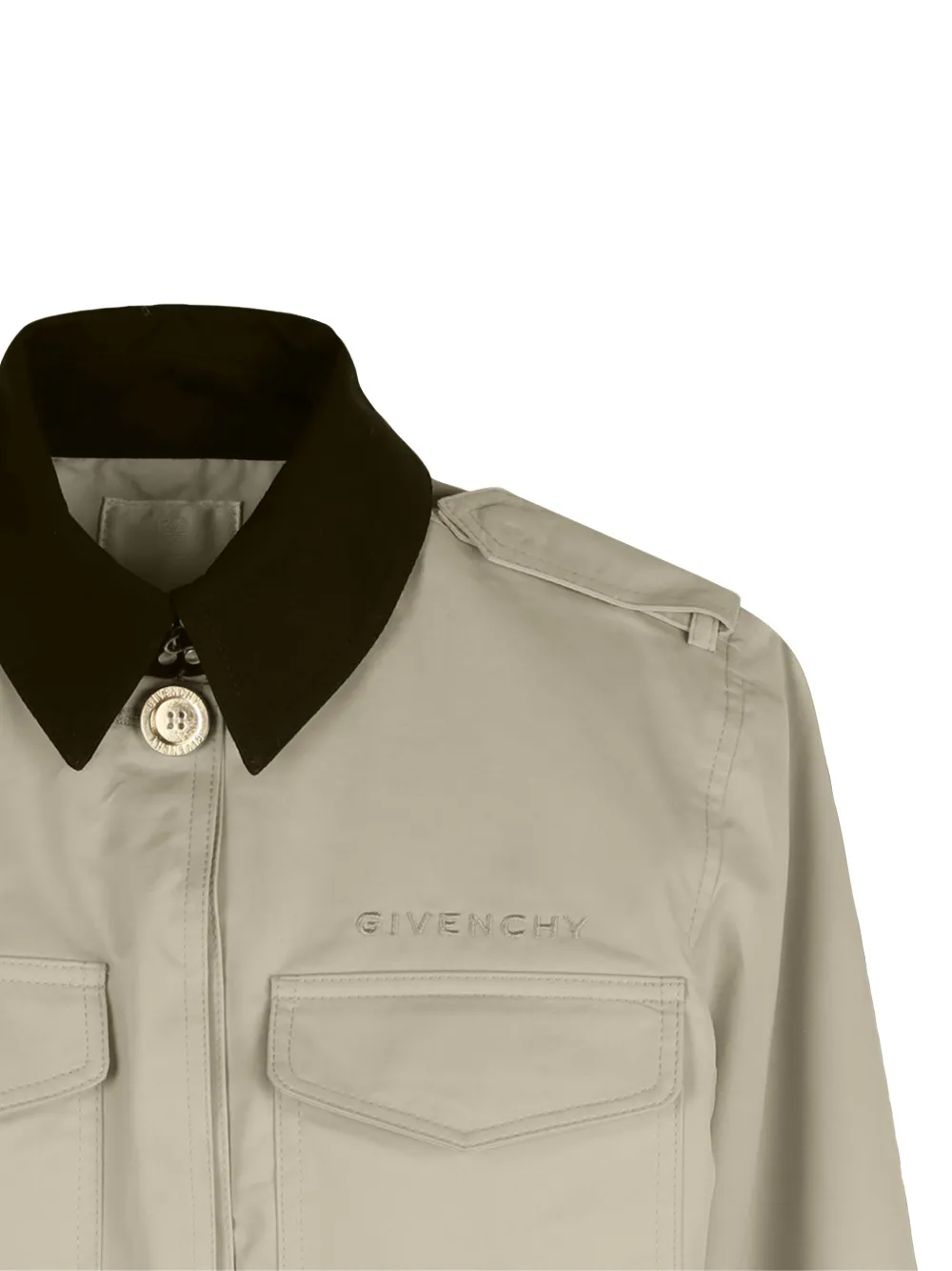 Button Patch-Pocket Jacket