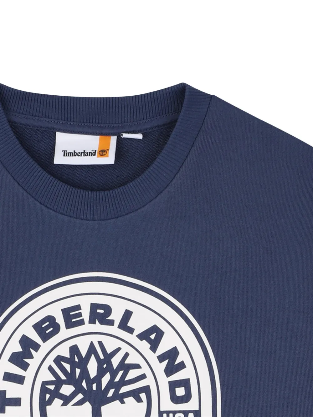 Timberland Kids Sweater met grafische print Blauw