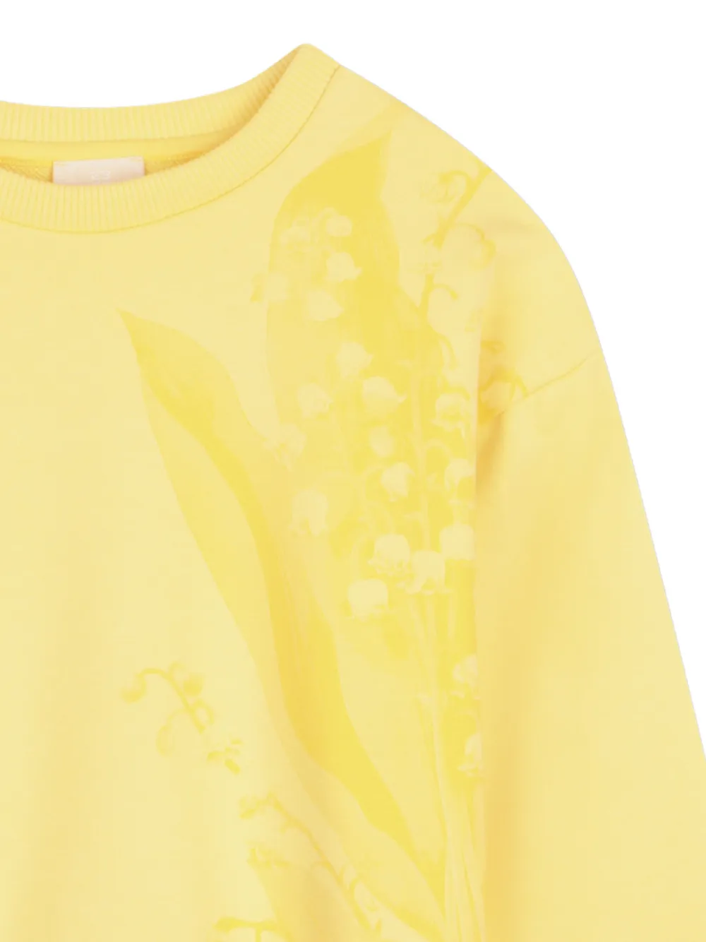 Givenchy Kids Sweater met bloemenprint Geel