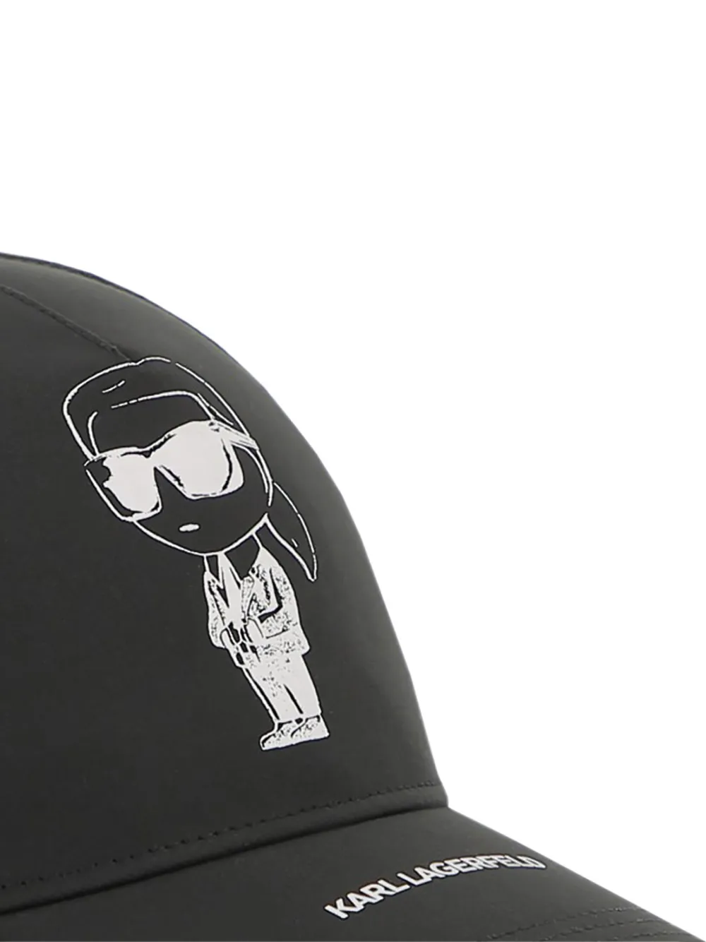 Karl Lagerfeld Kids Pet met mesh Zwart