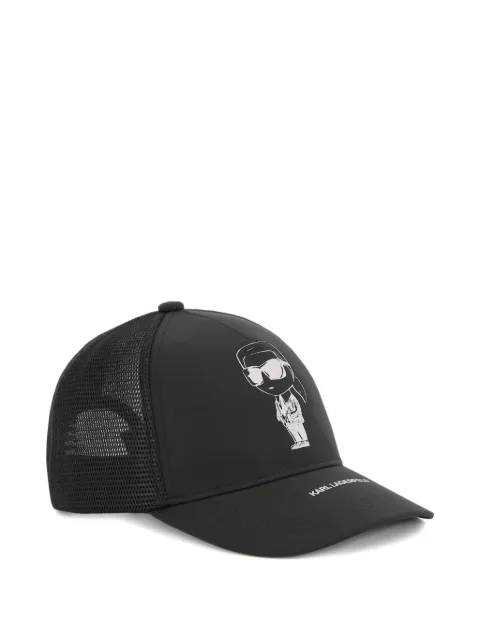 Karl Lagerfeld Kids mesh graphic cap