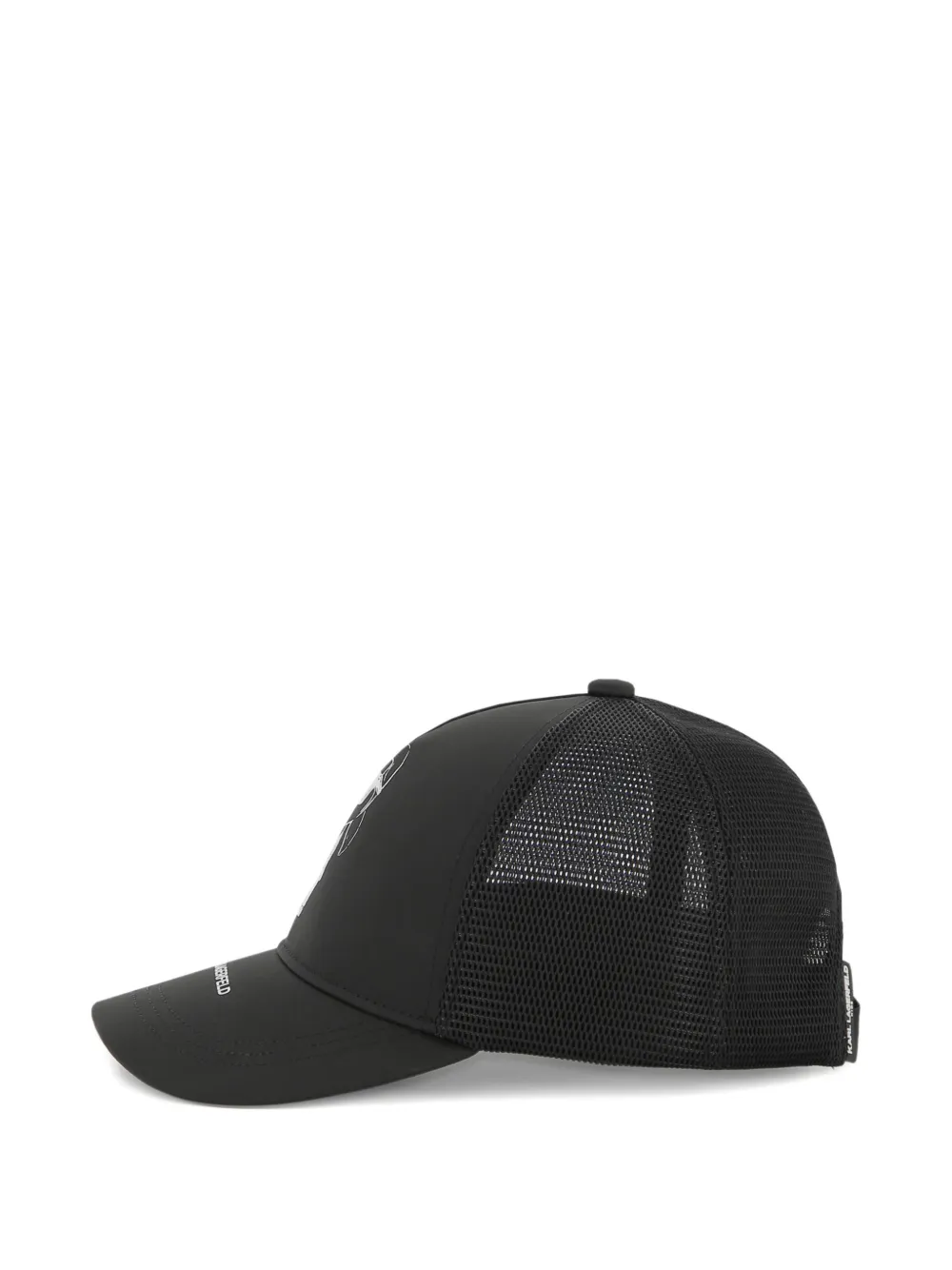 Karl Lagerfeld Kids Pet met mesh Zwart