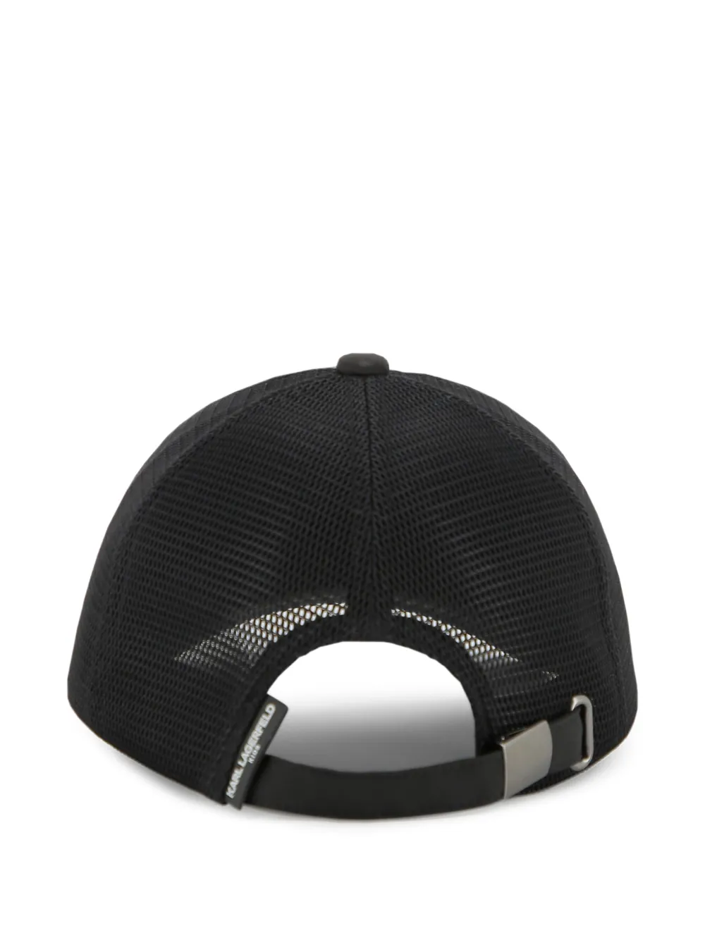 Karl Lagerfeld Kids Pet met mesh - Zwart