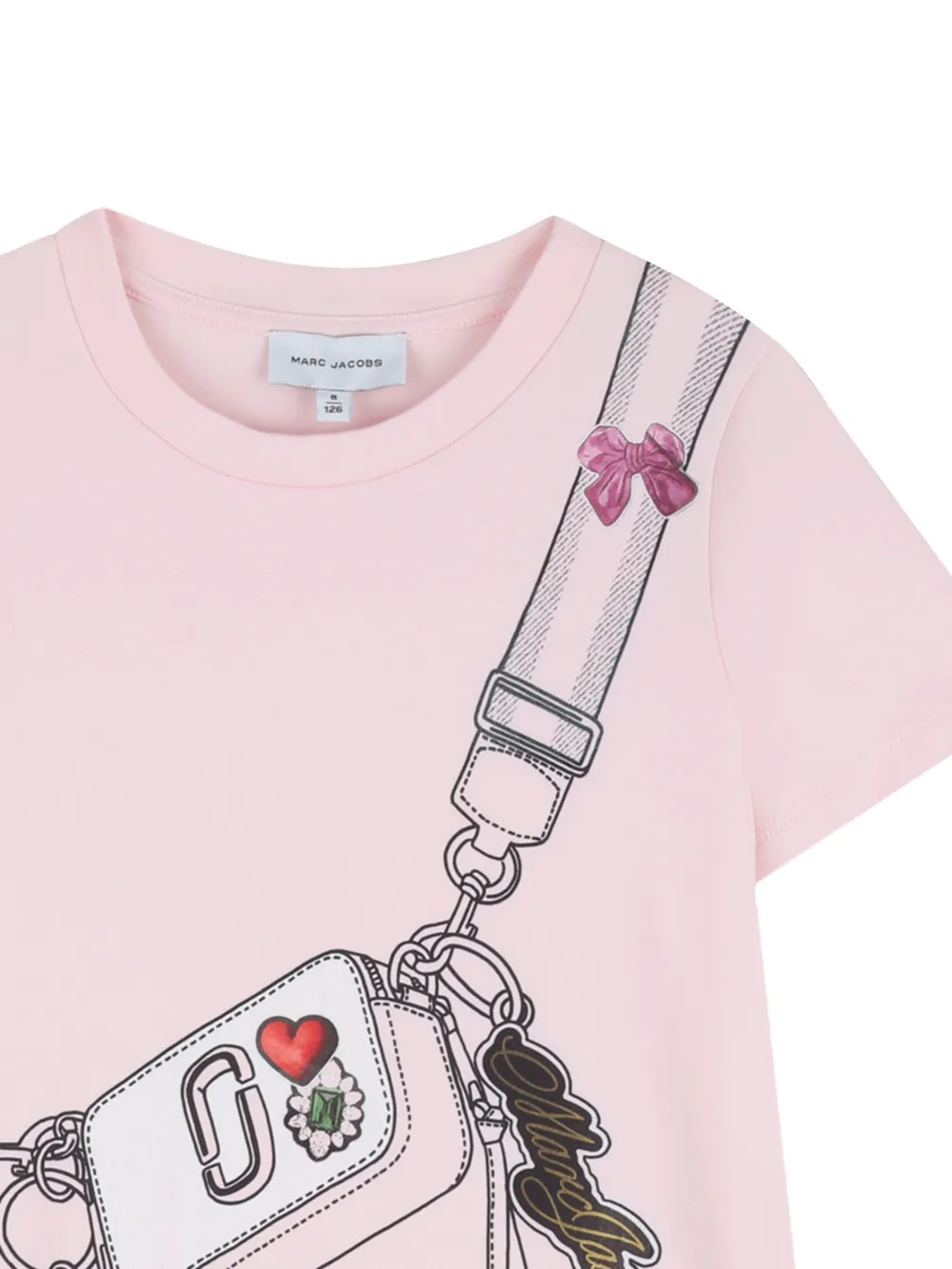 Marc Jacobs Kids Jurk met ruches Roze