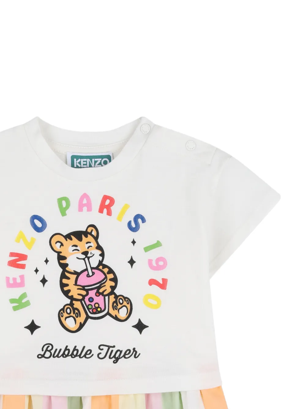 Bubble Tiger Striped Dress