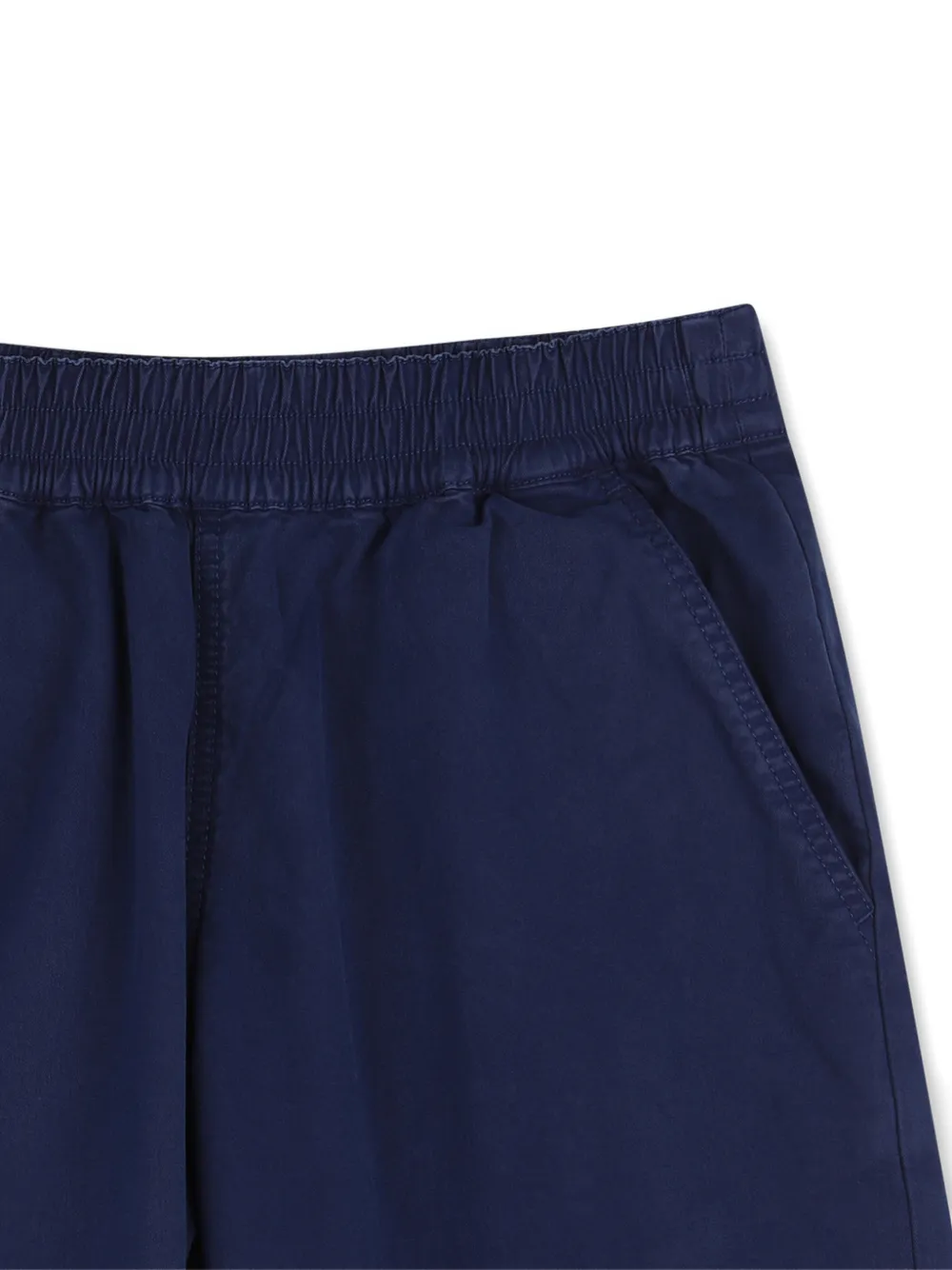 Kenzo Kids Shorts met Tiger-borduurwerk Blauw
