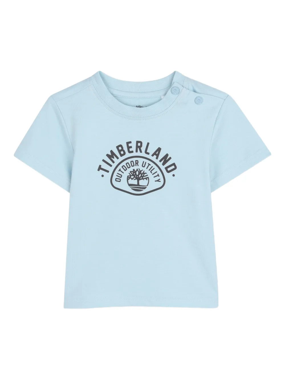 Timberland Kids Shorts met logoprint Grijs