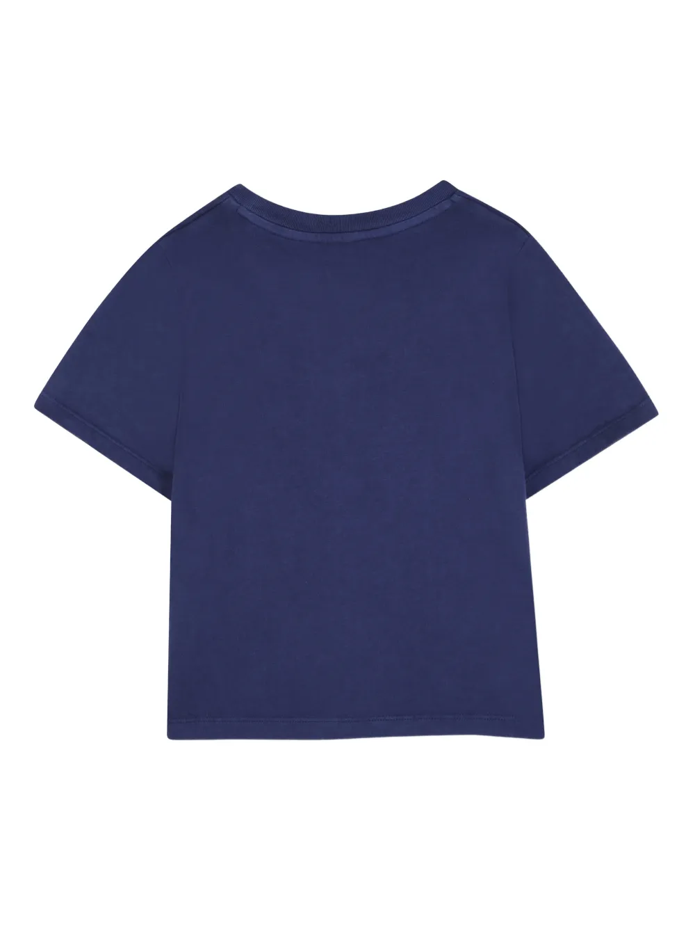 Zadig & Voltaire Kids T-shirt met grafische print Blauw