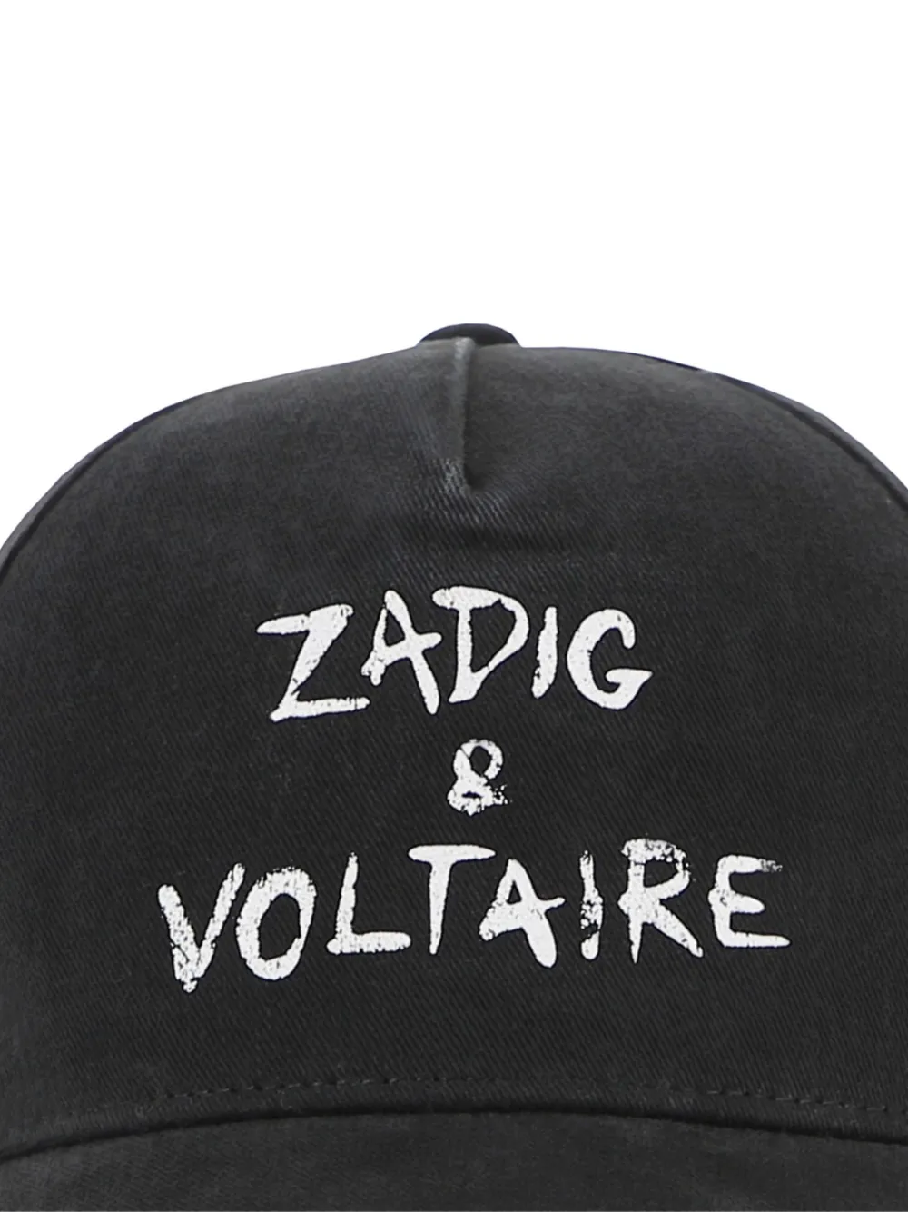 Zadig & Voltaire Kids Honkbalpet met logo Zwart