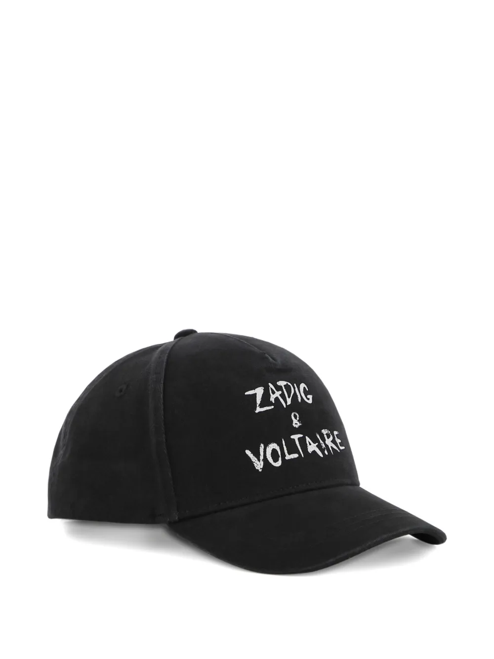 Zadig & Voltaire Kids Cappello da baseball con logo - Nero