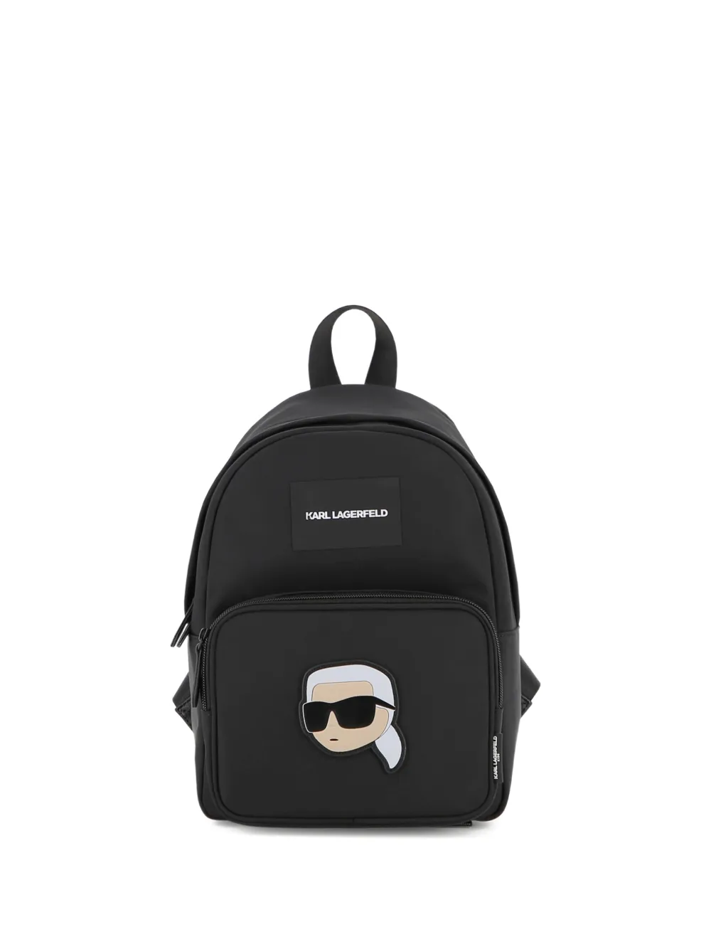 Karl Lagerfeld Kids appliqué logo backpack - Nero