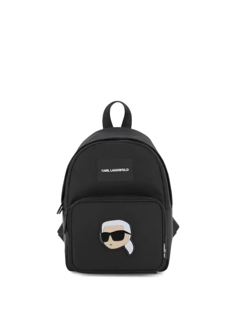 Karl Lagerfeld Kids appliqué logo backpack