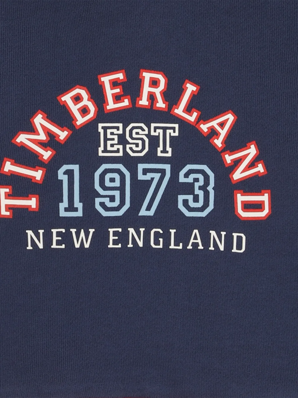 Timberland Kids Hoodie met print Blauw