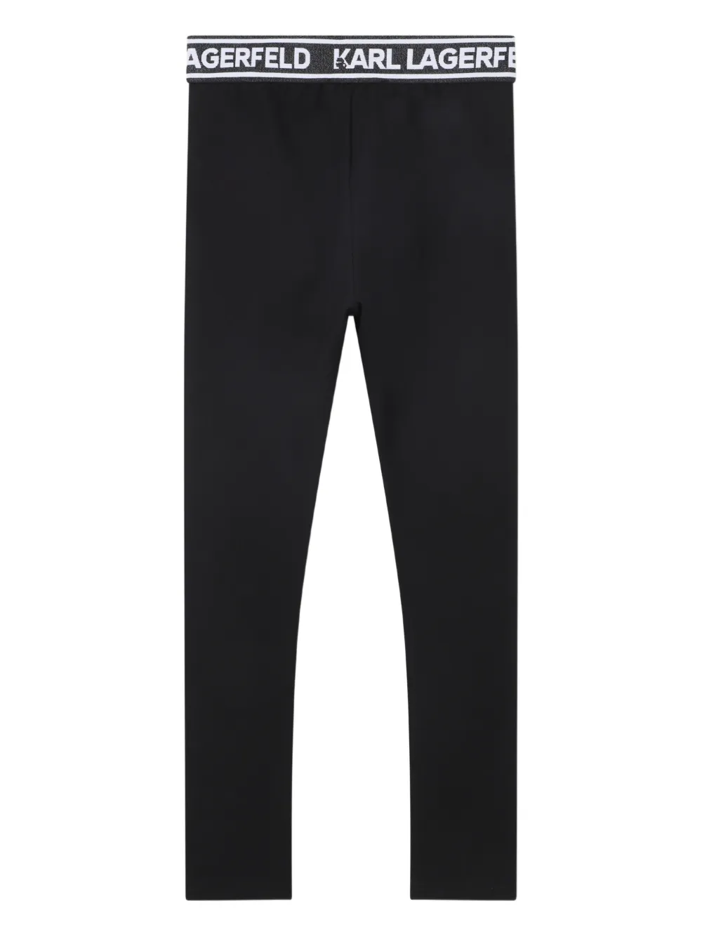  Karl Lagerfeld Kids Logo-trim Leggings - Black 