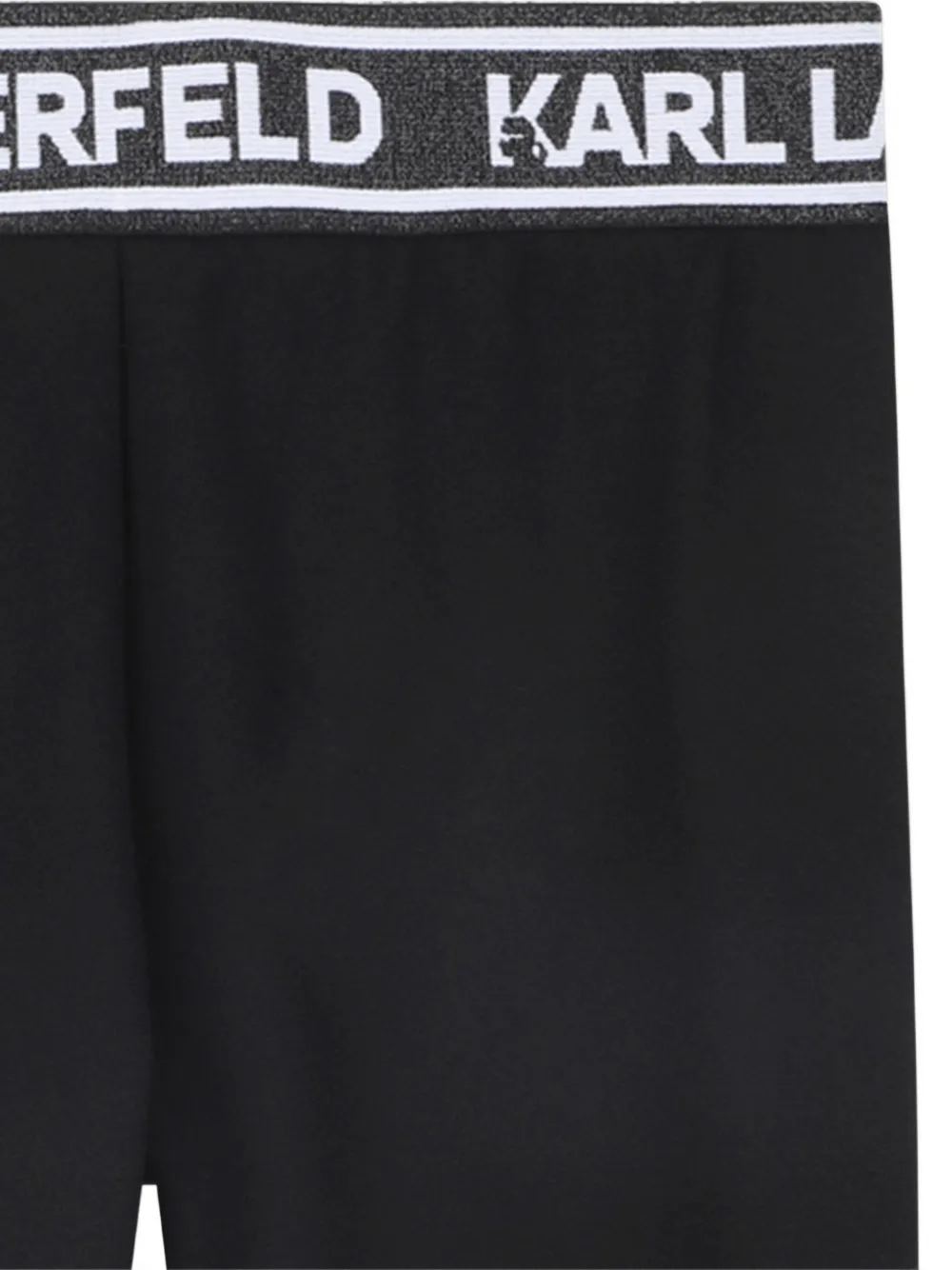  Karl Lagerfeld Kids Logo-trim Leggings - Black 