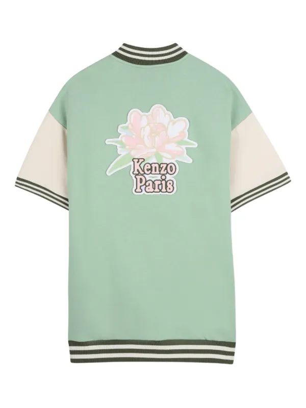 kenzo kids casual dresses for girls Kenzo Kids - Fleece Dress - Quiet Green - Girl