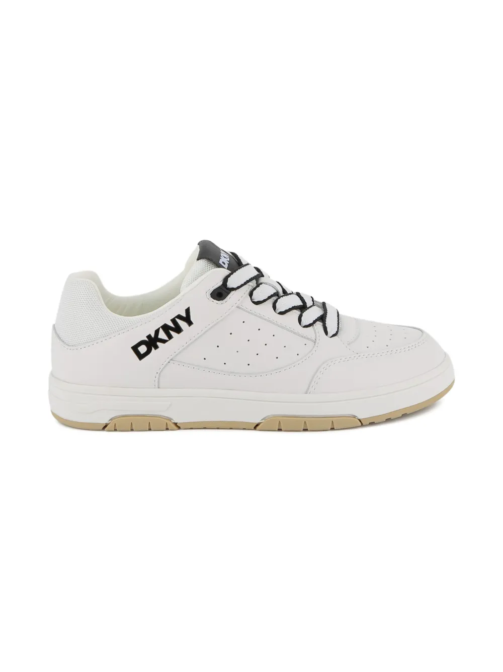 Dkny Kids logo-print sneakers Wit