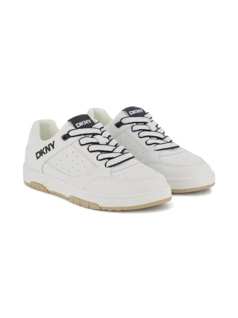 Dkny Kids logo-print sneakers