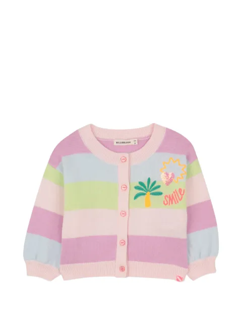 Billieblush cardigan à rayures