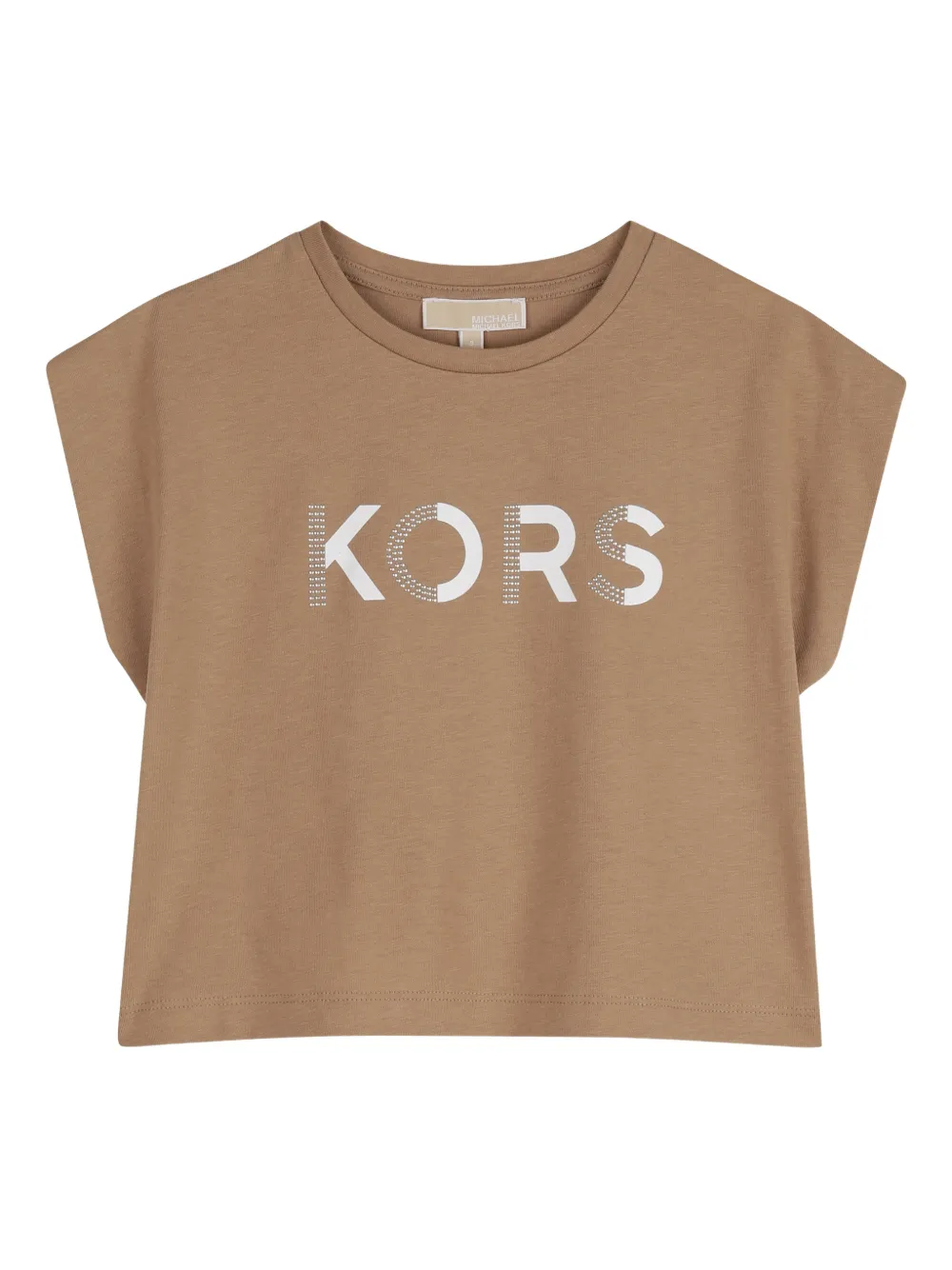Michael Kors Kids T-shirt con logo - Marrone