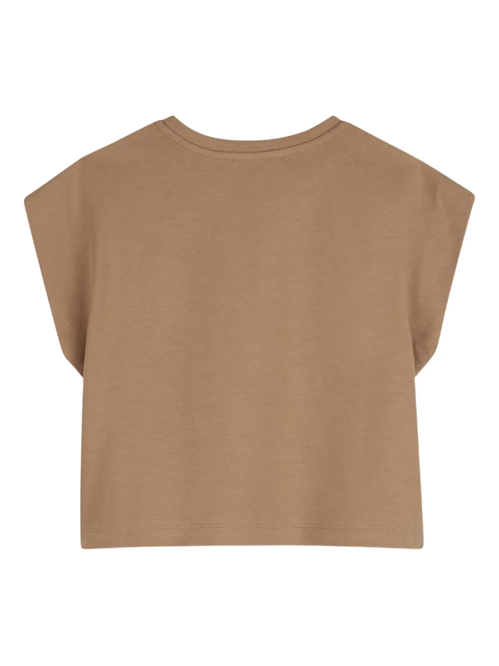 Michael Kors Kids T-shirt met logoprint Bruin