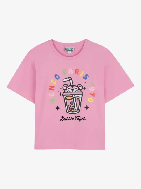 Kenzo Kids T-Shirt mit Bubble Tiger