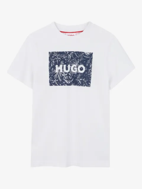 HUGO KIDS graphic-print T-shirt