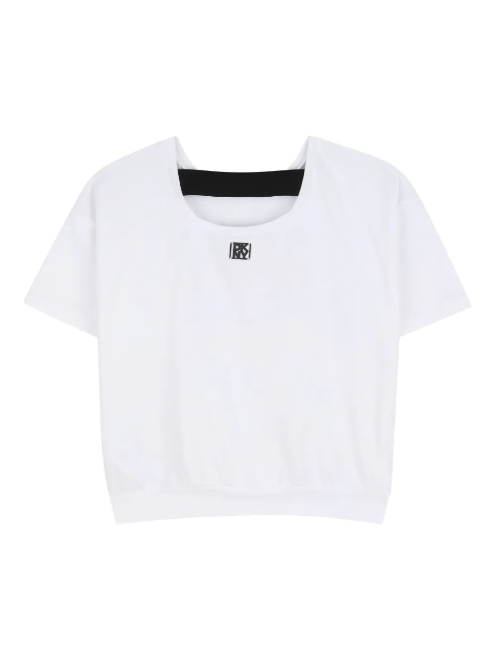 Dkny Kids T-shirt met logoprint Wit