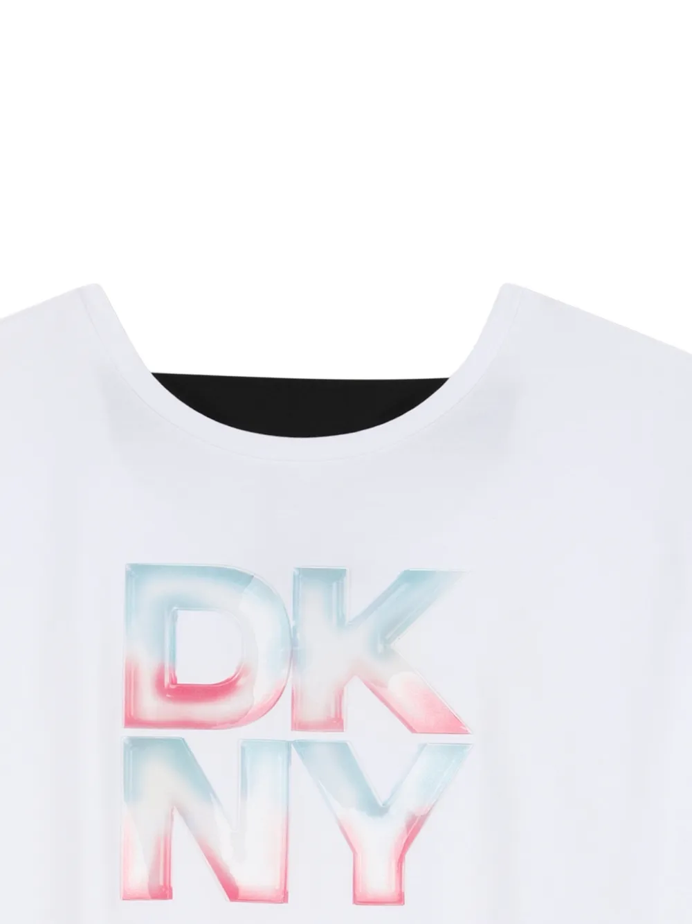Dkny Kids T-shirt met logoprint Wit