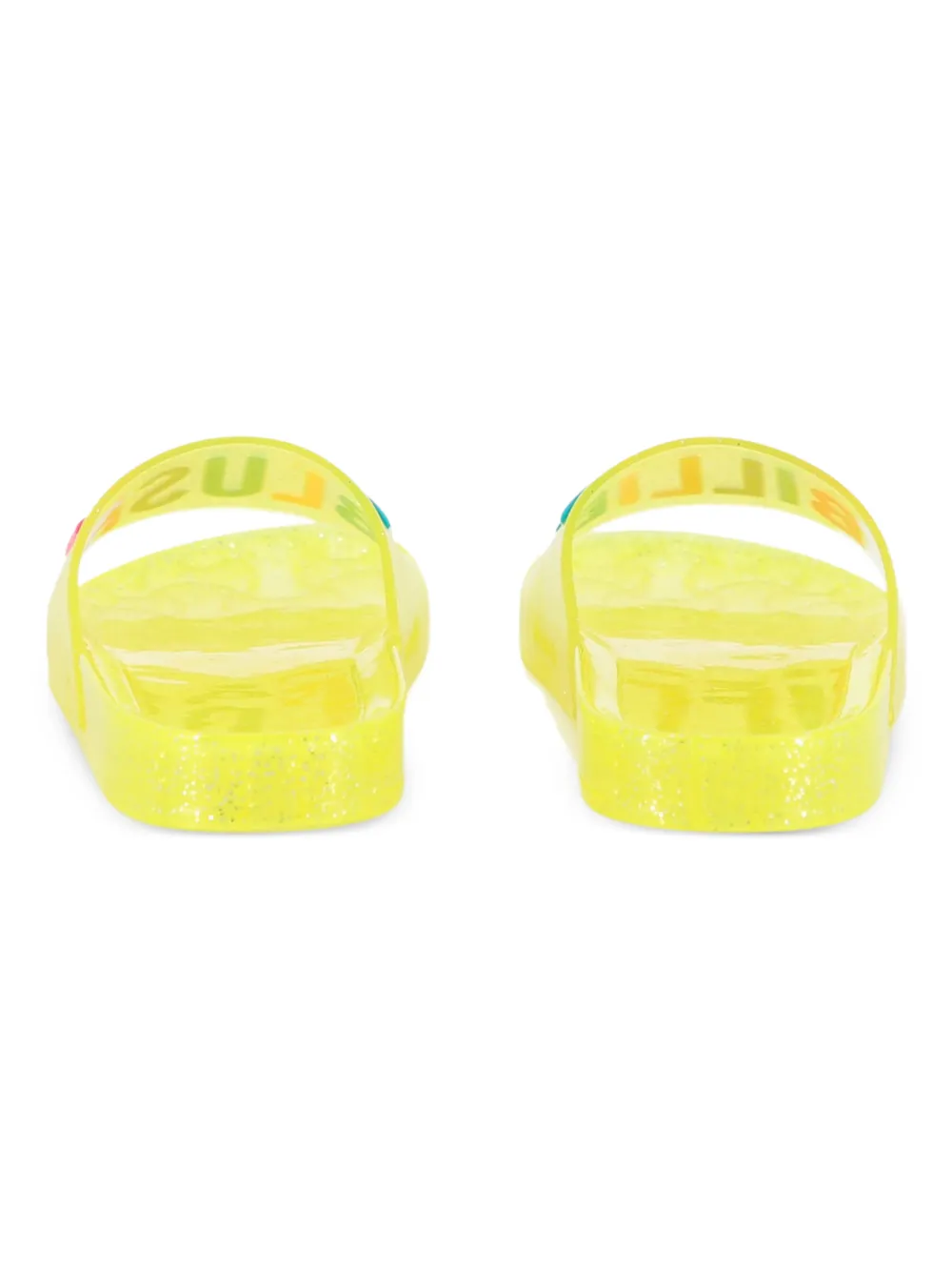 Billieblush Slippers met logo Wit