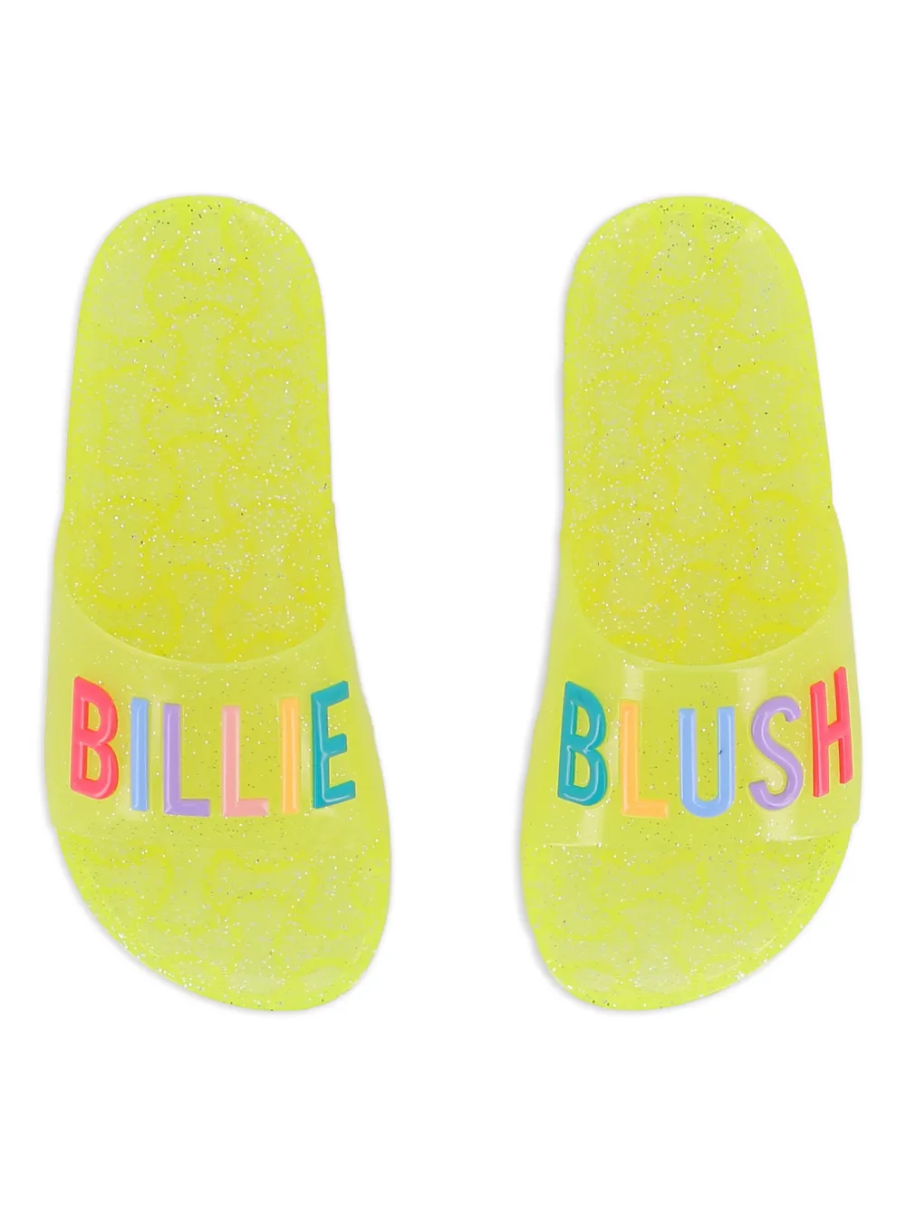 Billieblush Slippers met logo Wit