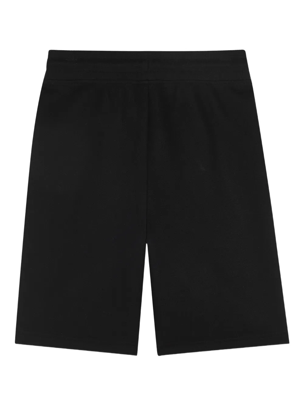  Boss Kidswear Drawstring Stripe-detail Shorts - Black 