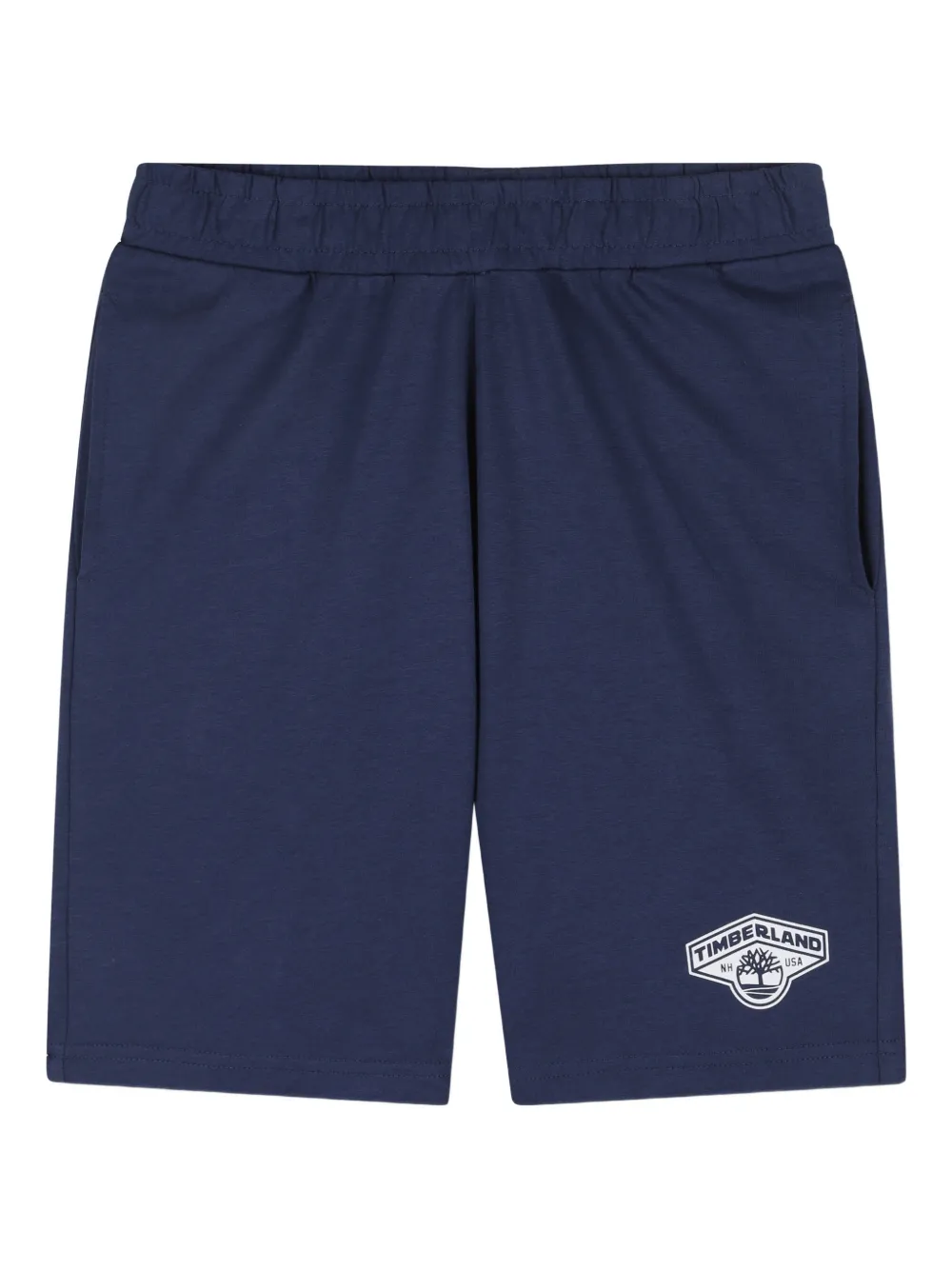 Timberland Kids Shorts set met logoprint Blauw