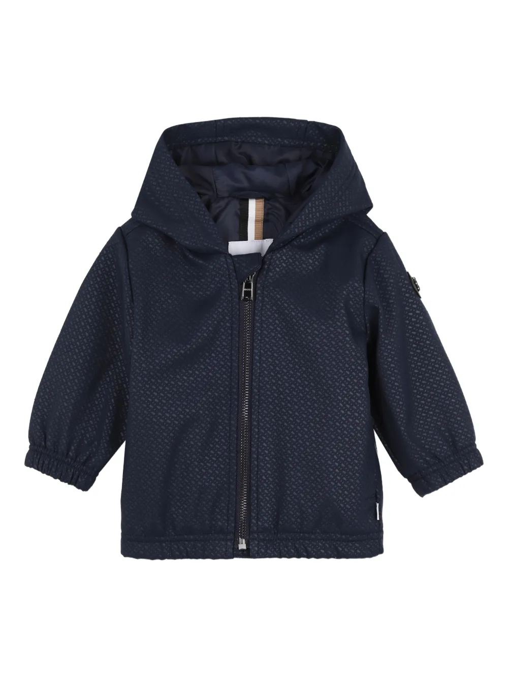 BOSS Kidswear Cappotto con cappuccio - Blu