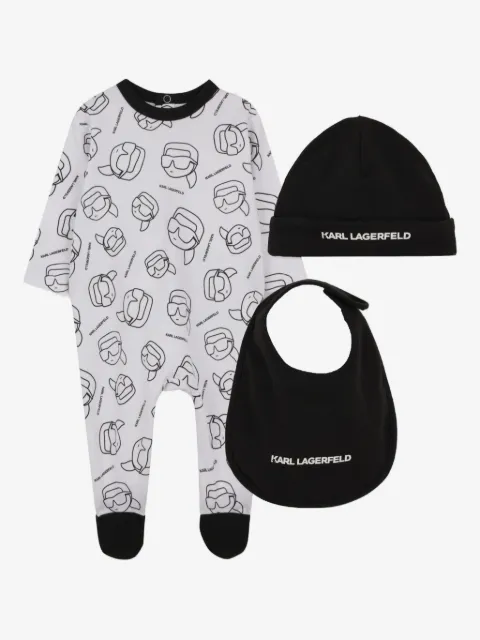 Karl Lagerfeld Kids Ikonik Karl babygrow set