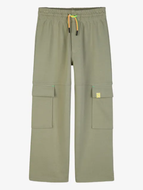 Billieblush green cargo tracksuit bottoms