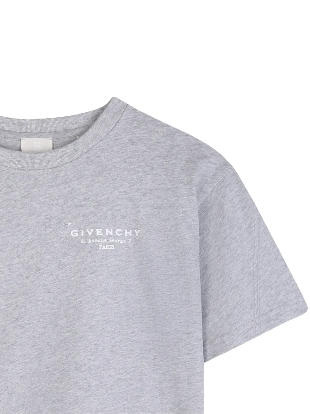 Givenchy Kids T-shirt met logoprint Grijs