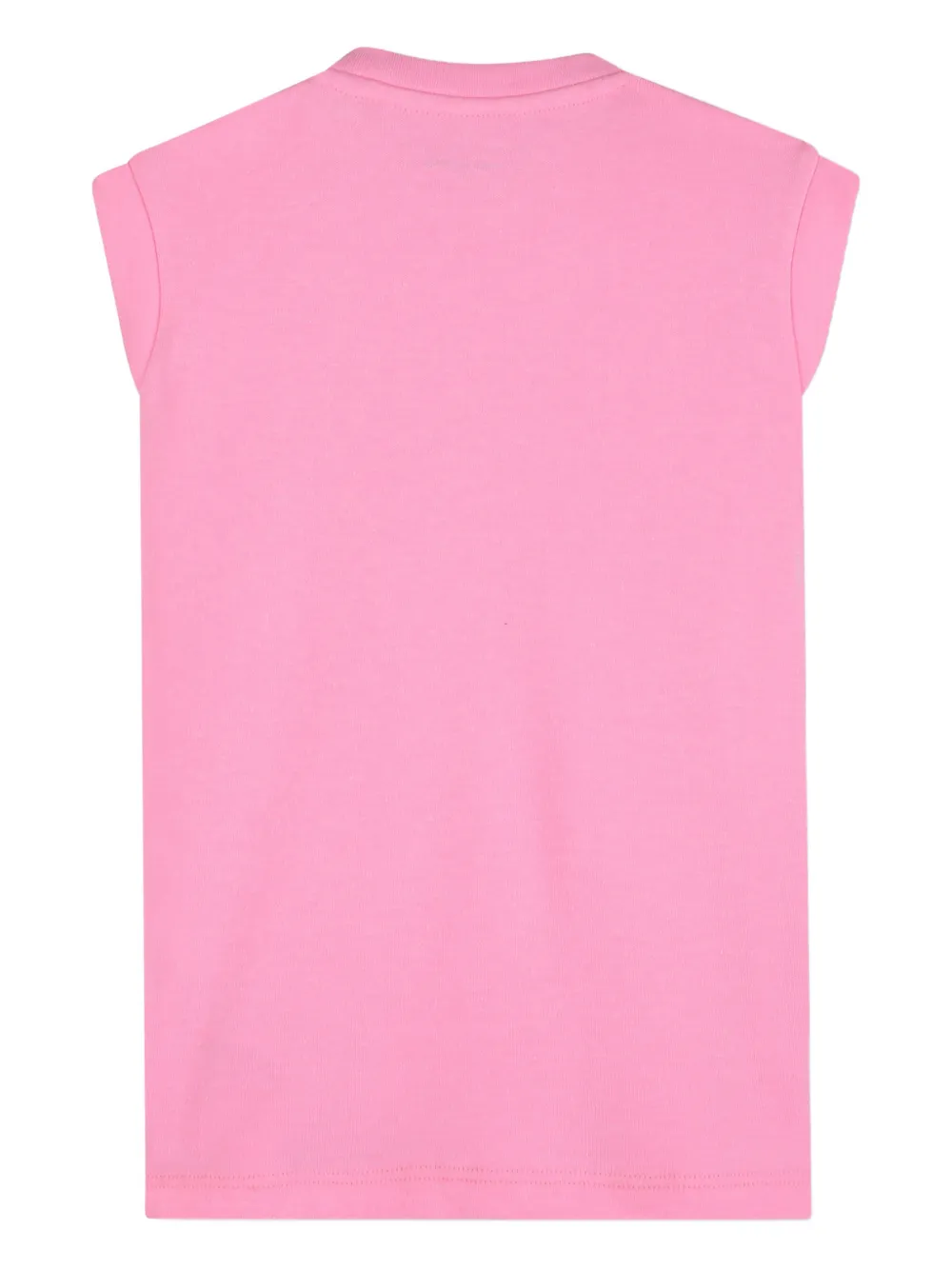 Karl Lagerfeld Kids Ikon Choupette jurk met print - Roze