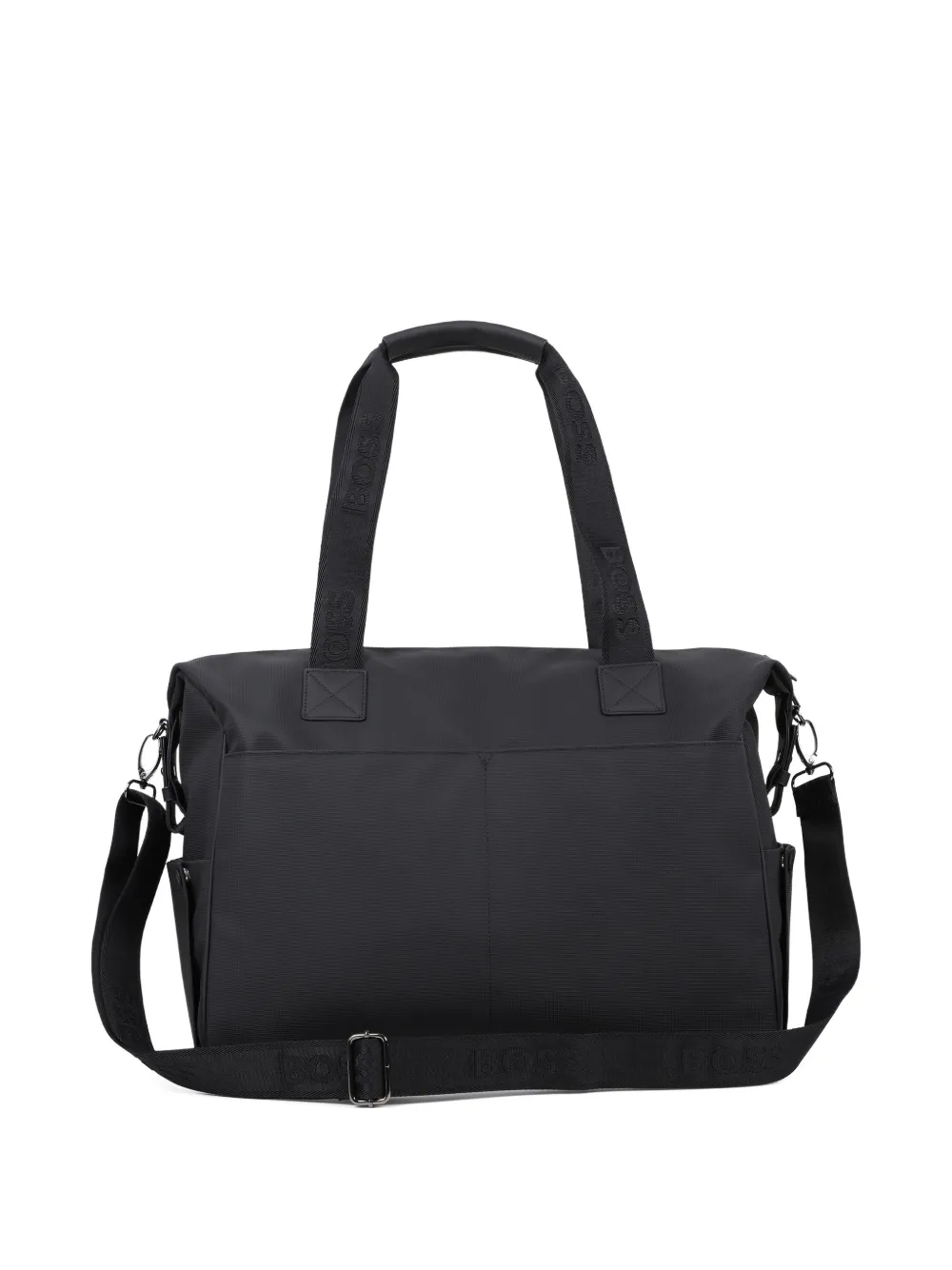 BOSS Kidswear Luiertas met logoband Zwart