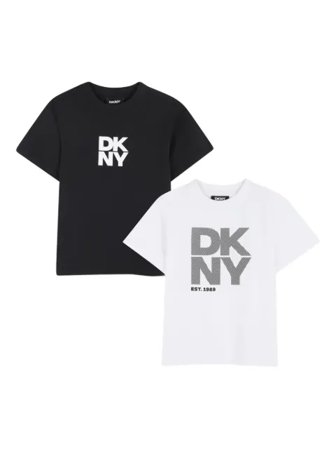 Dkny Kids logo-print T-shirt set