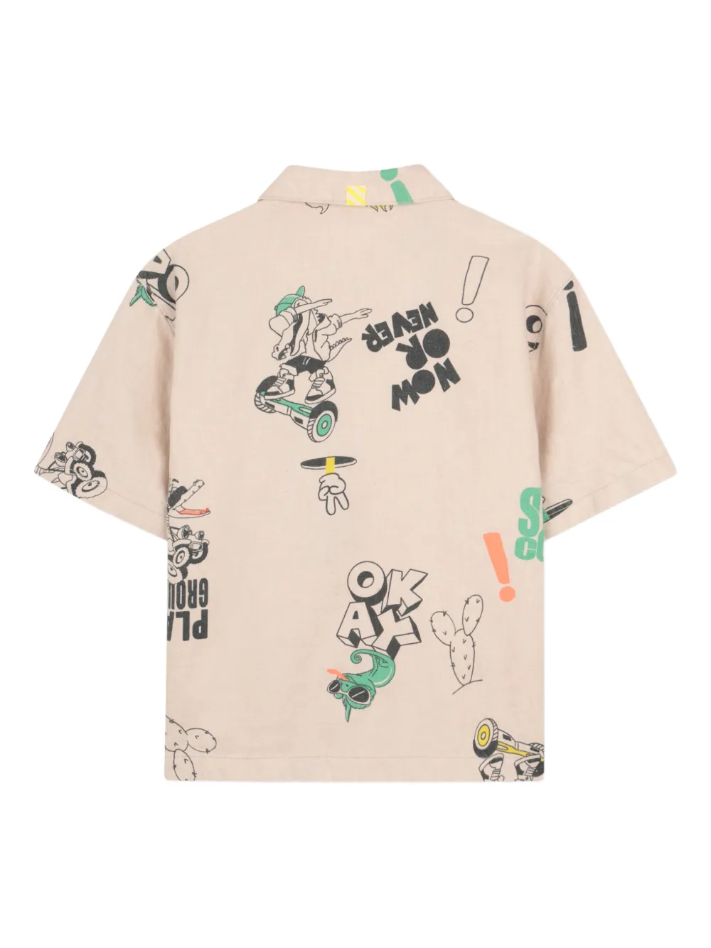  Billieblush Camisa Con Estampado Gráfico - Neutro 