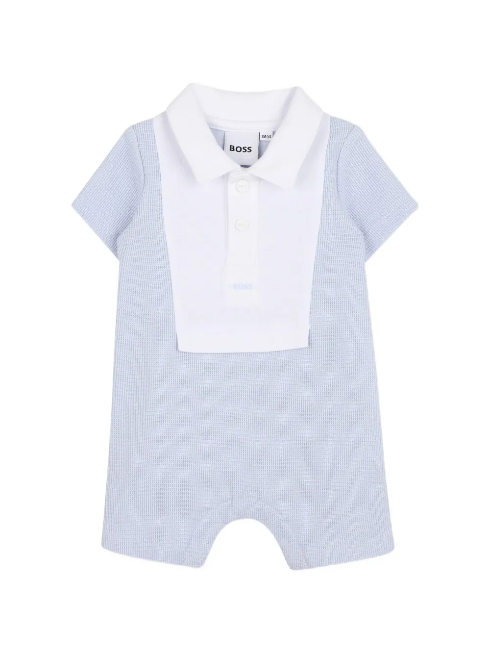 BOSS Kidswear Costume intero con pettorina - Blu