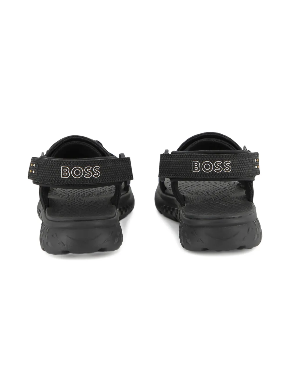 BOSS Kidswear Sandalen met klittenband Zwart