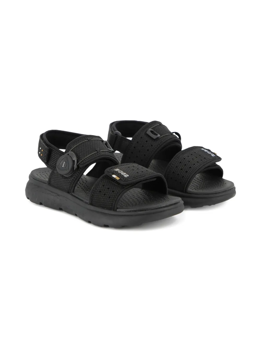 BOSS Kidswear Sandali con chiusura a strappo - Nero