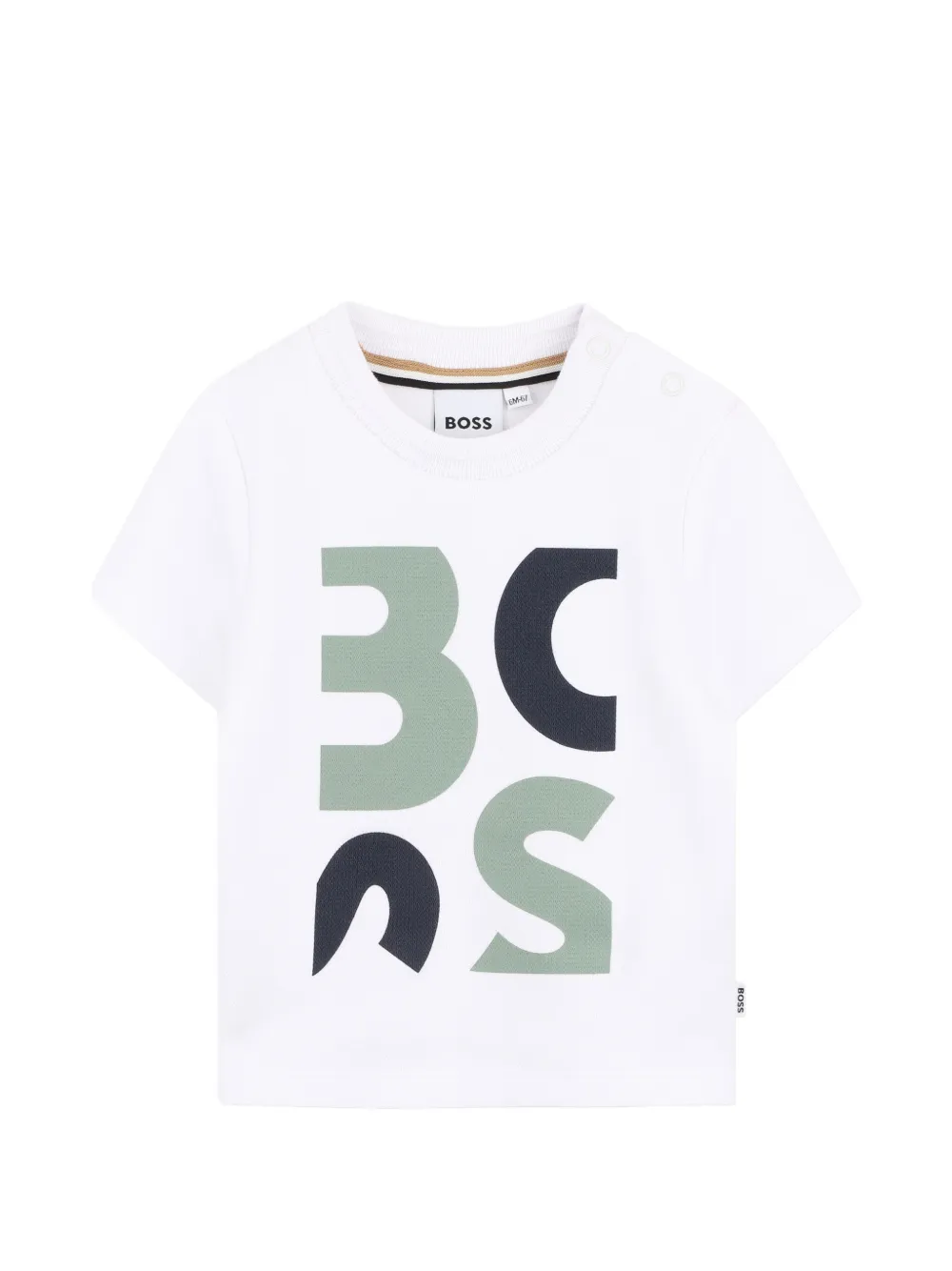BOSS Kidswear T-shirt con grafica - Bianco
