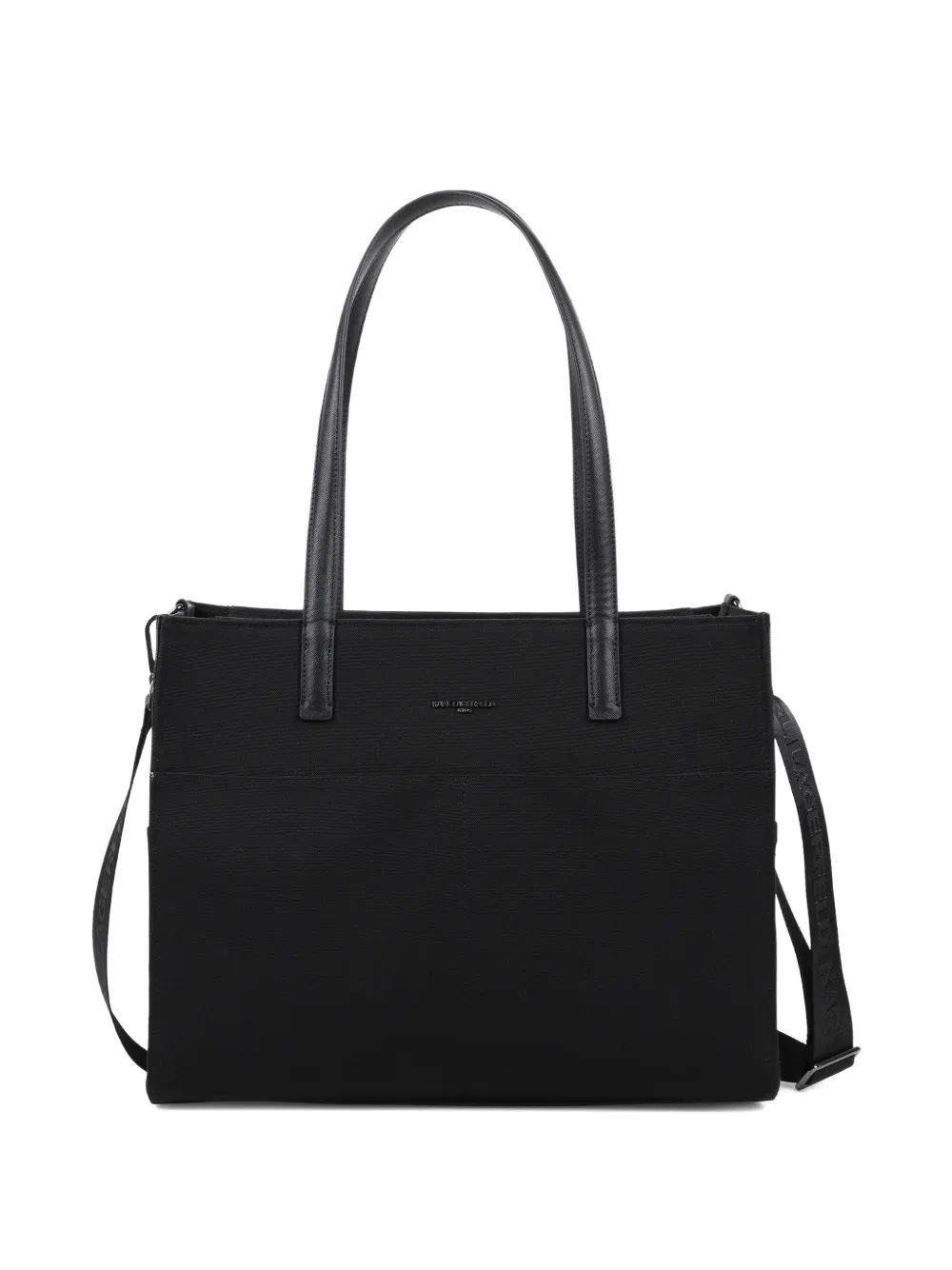 Karl Lagerfeld Kids Canvas luiertas - Zwart