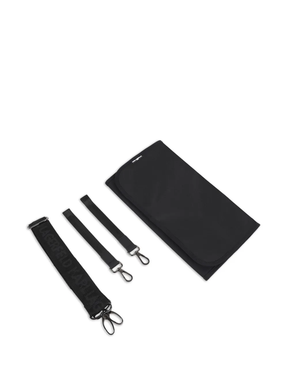 Karl Lagerfeld Kids Canvas luiertas Zwart