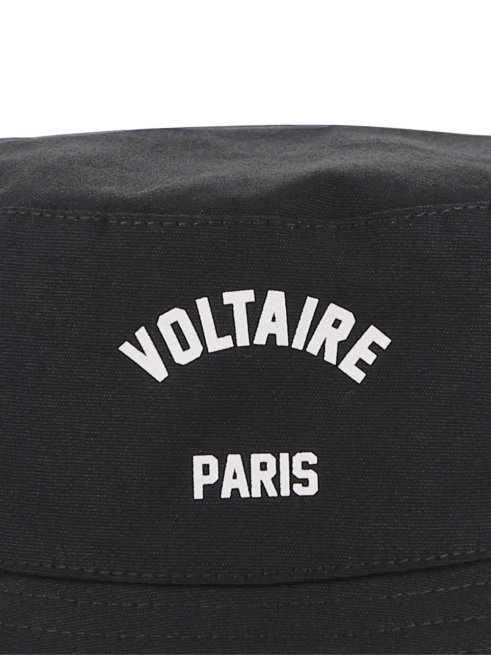 Zadig & Voltaire Kids Vissershoed met logoprint Zwart
