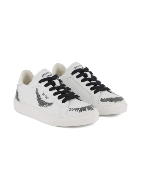 Zadig & Voltaire Kids lace-up sneakers 