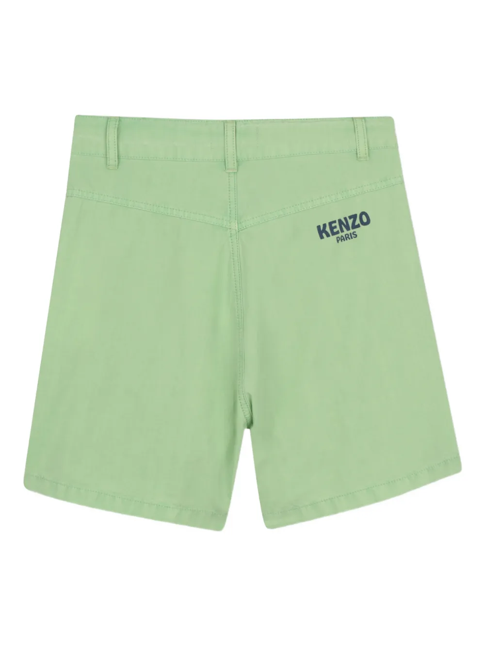Kenzo Kids Shorts met logodetail Groen